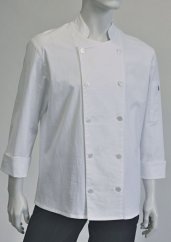 Chef coat jacket - 96% cotton, 4% elastane