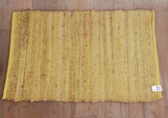 Woven rug - 50% cotton, 50% hemp