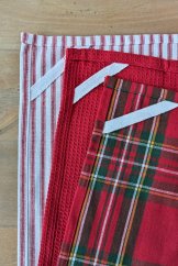 Kitchen towels - 3 pieces - 100% cotton