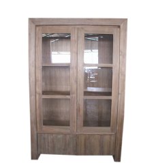 Cabinet - massif - teak, polished surface