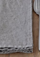 Napkin - 1 pieces - 100% linen, crash effect