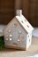 Ceramic house - candle lantern