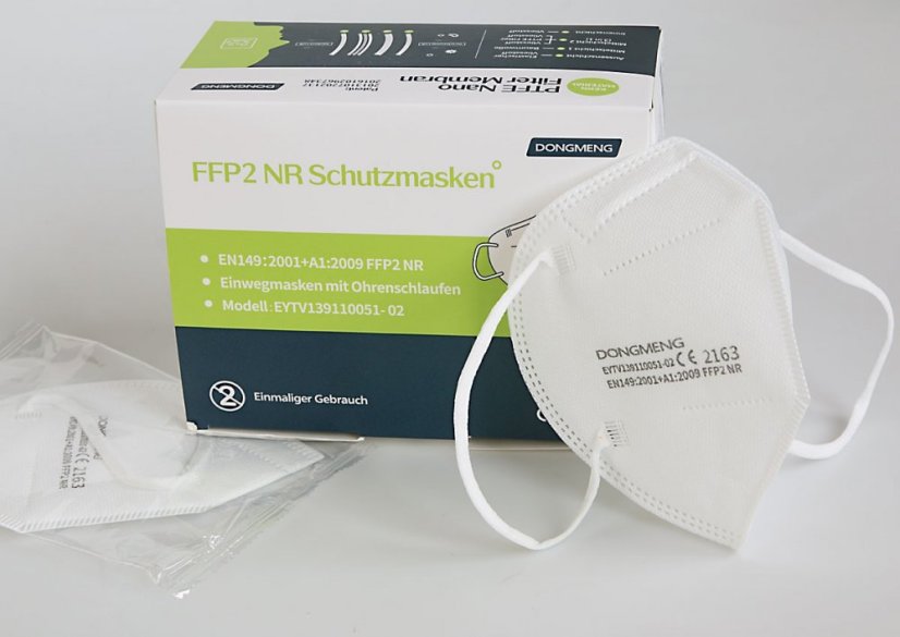 Imported respirators ffp2, 20 pcs, in stock