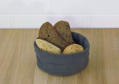 Leinen Brotkorb