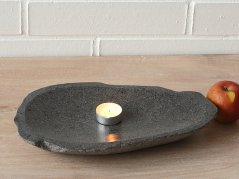 Miska dekorační - říční kámen