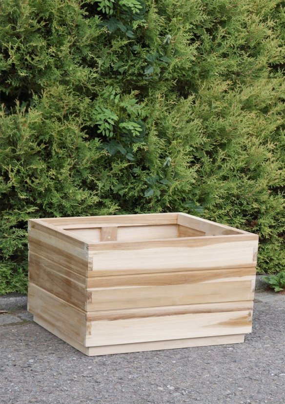 Blumentopf - teak