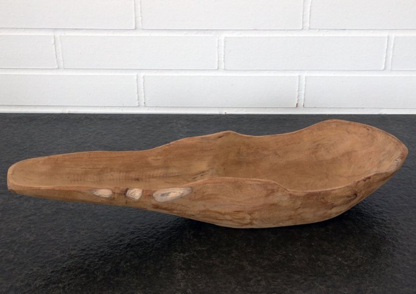 Bowl - solid teak