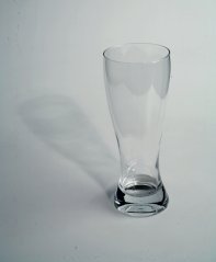 Beer glass - clear glass