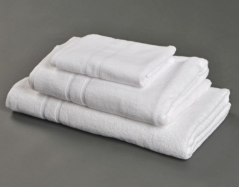 Hotelový ručník 50 x 100 cm, 100% bavlna, 450 gsm - bílý