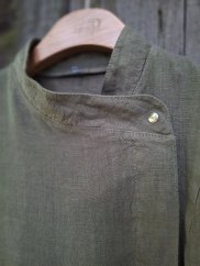 Chef coat jacket - for ladies -  100% linen