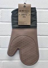 Kitchen glove - 100% cotton with a silicone cover