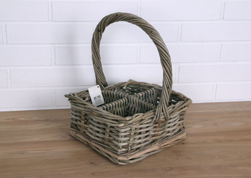 Basket - rattan - kubu