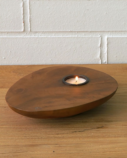 Candleholder - mango wood