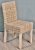 Chair - natural rattan and mango wood