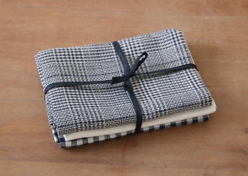 Kitchen towels - 3 pieces - 100% linen