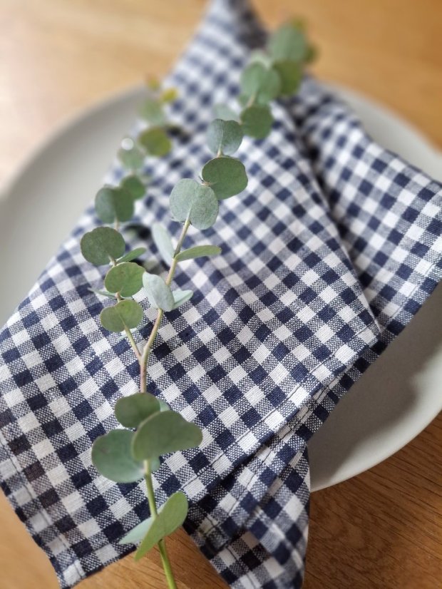 Serviette - 1 stück  - 100% leinen