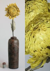 Decoration-celulose flowers