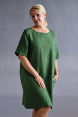 Dámské šaty - 100% len