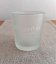 Glass candleholder