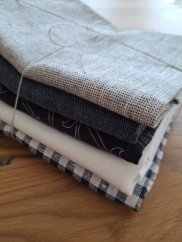 Kitchen towels - 5 pieces - 100% linen