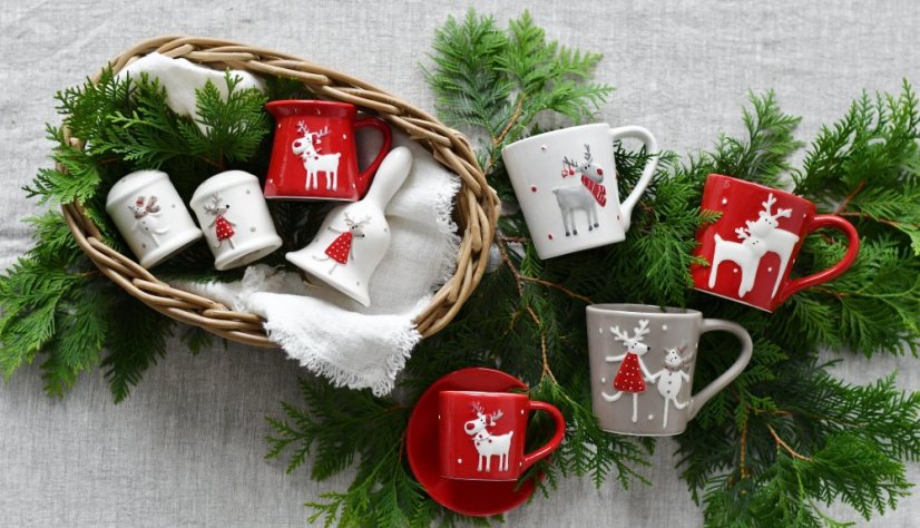 Cream jug - reindeer