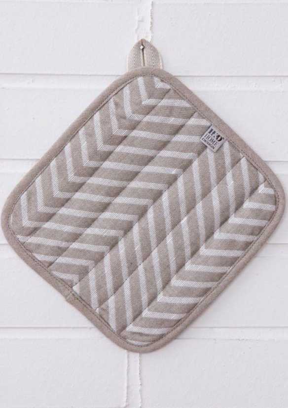 Pot holder - 52% linen, 48% cotton