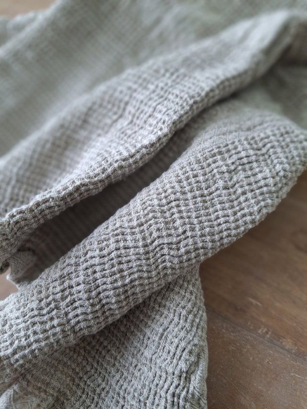 Lněná osuška vaflové vazby 70 x 140 cm