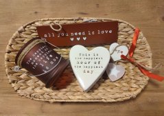 Christmas gift set - heart