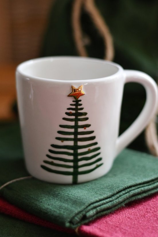 Christmas mug - ceramics