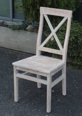 Chair - massif - mango