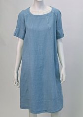 Medical dress - 100% linen