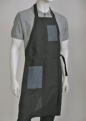 Unisex apron - service - 100% linen