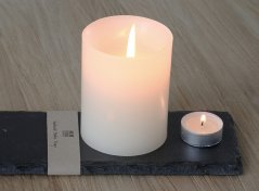 Luminiscenční svíčka - efekt plápolajícího ohně