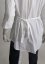 Damen Bluse - 96% baumwolle, 4% elastan - Weiss - Größe: 40