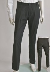 Mens trousers - chino - front wedge pockets - 96% linen, 4% elastan