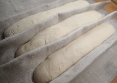 Canvas for raising baguettes - 100% linen