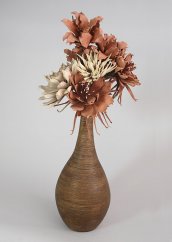Arrangements - artificial flowers, vase