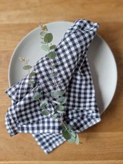 Serviette - 1 stück  - 100% leinen