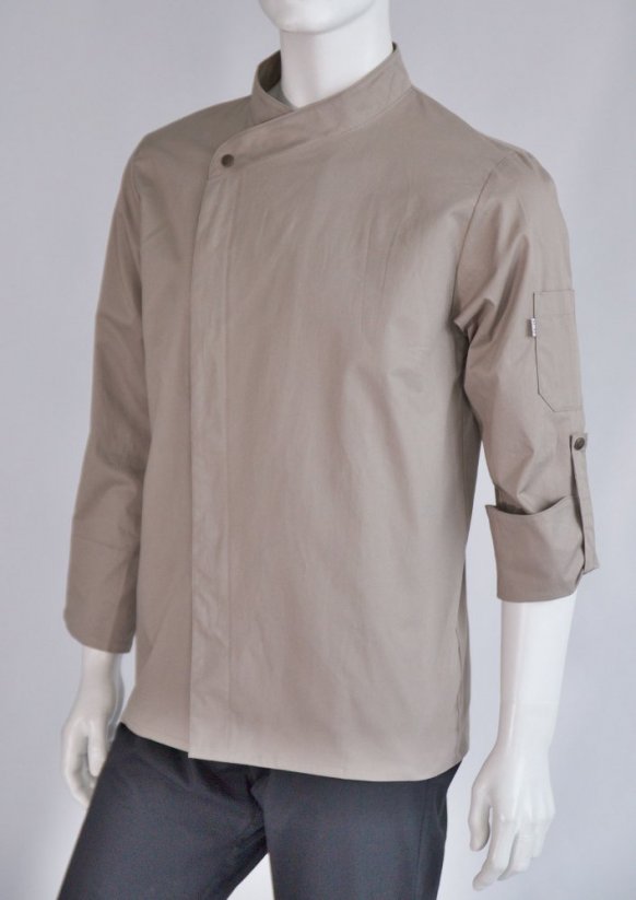 Chef coat jacket - 96% cotton, 4% elastane - Size: L