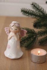 Weihnachtskeramik - kleiner Engel