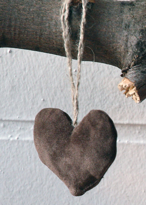 Hanging decoration - srdíčko