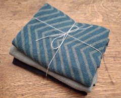 Linen kitchen towels - 3 pieces