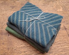 Linen kitchen towels - 3 pieces