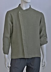 Chef coat jacket - 100% linen