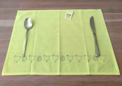Prostírání s velikonočním motivem - 1 ks - 100% bavlna
