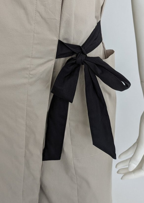 Dámská halena s vazačkou - 96% bavlna, 4% elastan