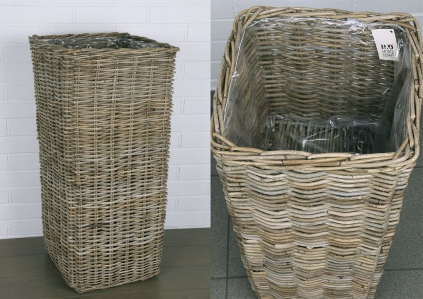 Basket - rattan - kubu