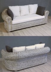 Sofa - rattan - kubu