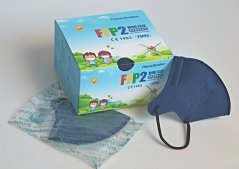 Dětské respirátory FFP2, 20 ks, cena za kus 9,6 Kč