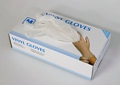 Vinyl gloves - 100 pcs - s / m / l